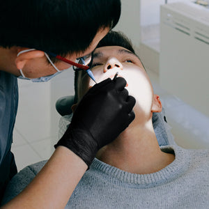 Schneider Disposable Nitrile Exam Gloves 10x100 Case Pack - NBFK71 Black - 4Mil - SchneiderDirect.com