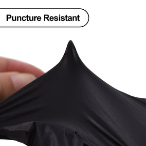 SwiftGrip Disposable Light-Duty Nitrile Gloves 10x100 Case Pack - Black (EN35K) 3Mil