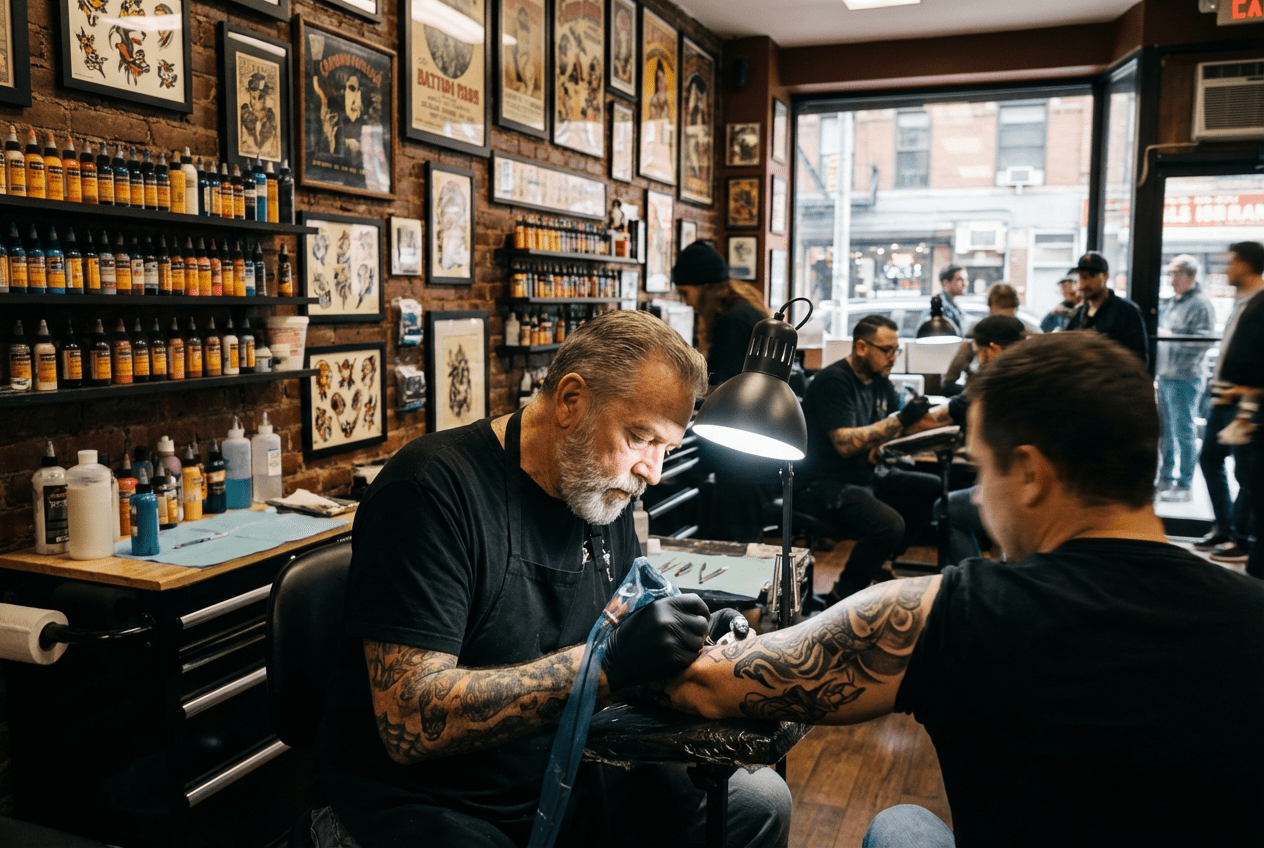 Ink, hours and grit: What it really takes to be a tattoo artist today