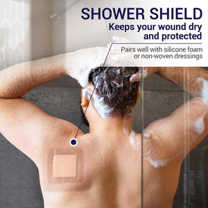 ClearShield Transparent Waterproof Film Dressing 4x4.75 - Pack of 50 - SchneiderDirect.com