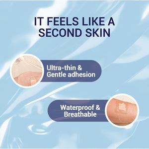 Transparent Film Dressing – Waterproof Breathable Adhesive Bandage, 6" x 8", ClearShield - SchneiderDirect.com