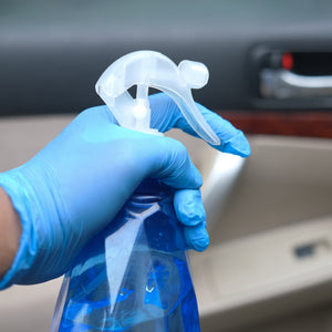 Schneider Disposable Vinyl Synthetic Exam Gloves 10x100 Case Pack - VSFB30 Blue - 4Mil - SchneiderDirect.com