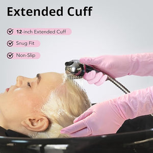 Nitrile Gloves Latex-Free 10x100 Case Pack 3Mil Disposable Gloves Cherry Blossom, SwiftGrip (TN72P)