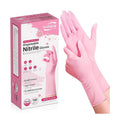 Nitrile Gloves Latex-Free 10x100 Case Pack 3Mil Disposable Gloves Cherry Blossom, SwiftGrip (TN72P)
