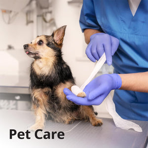 SwiftGrip Disposable Light-Duty Nitrile Exam Gloves 10x100 Case Pack - EN35U Violet - 3Mil - SchneiderDirect.com