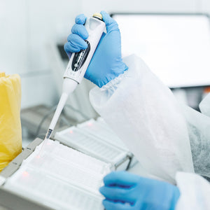 SwiftGrip Disposable Light-Duty Nitrile Gloves 10x100 Case Pack - Blue (EN35B) 3Mil