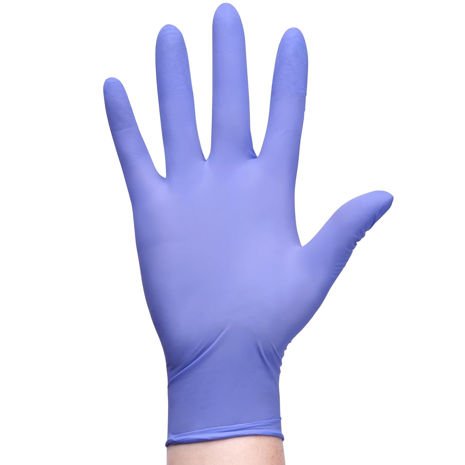 SwiftGrip Disposable Light-Duty Nitrile Exam Gloves 10x100 Case Pack - EN35U Violet - 3Mil - SchneiderDirect.com