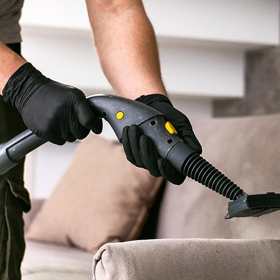 SwiftGrip Disposable Light-Duty Nitrile Gloves 20x50 Case Pack - Black (EN35K) 3Mil