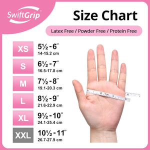 Nitrile Gloves Latex-Free 10x100 Case Pack 3Mil Disposable Gloves Cherry Blossom, SwiftGrip (EN35P)