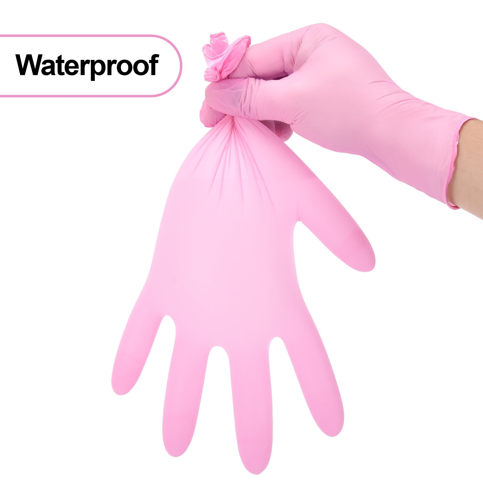 Nitrile Gloves Latex-Free 10x100 Case Pack 3Mil Disposable Gloves Cherry Blossom, SwiftGrip (EN35P)