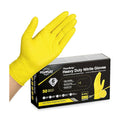 Nitrile Gloves Powder-Free 20x50 Case Pack 6Mil Disposable Gloves Yellow, TitanFlex (HD25Y)
