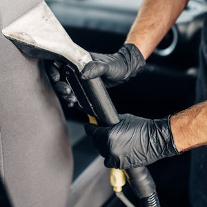 TitanFlex Disposable Heavy-Duty Exam Gloves 10x100 Case Pack - Black HD20K - 6Mil - SchneiderDirect.com