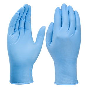 TitanFlex Disposable Heavy-Duty Nitrile Exam Gloves 10x100 Case Pack - Blue HD20B - 6Mil - SchneiderDirect.com