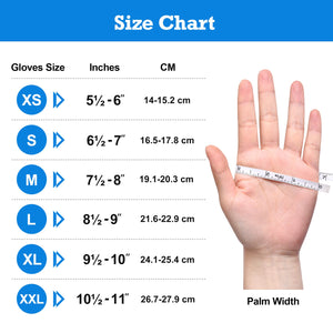 TitanFlex Disposable Heavy-Duty Nitrile Exam Gloves 10x100 Case Pack - Blue HD20B - 6Mil - SchneiderDirect.com
